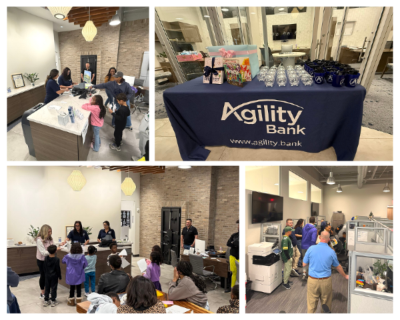Community Involvement › Agility Bank