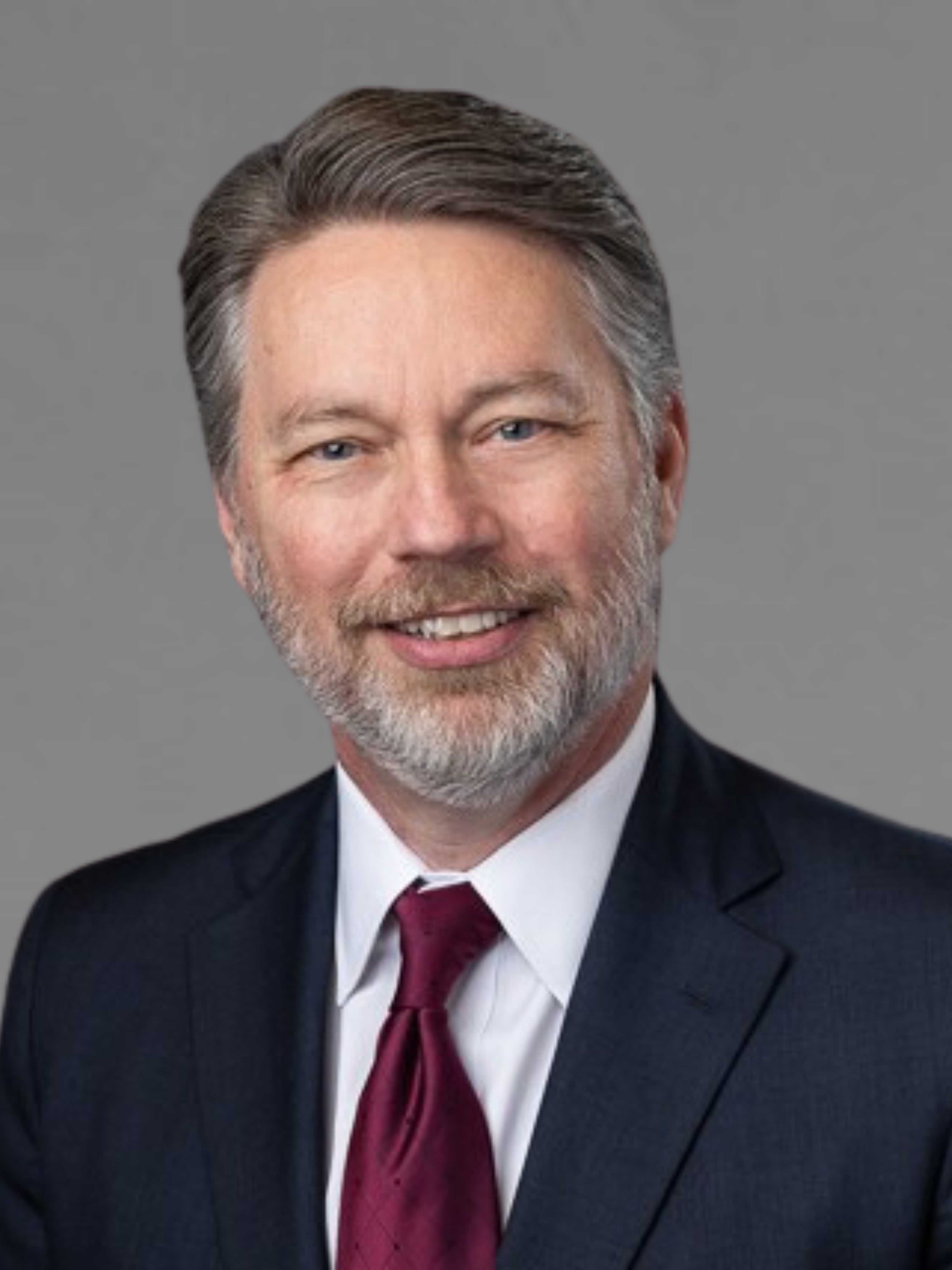 Smiling man in suit